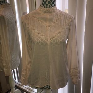 Cream Zara Blouse